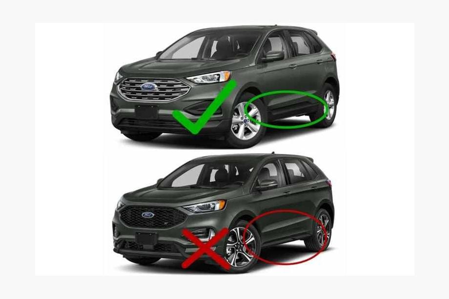 Ford Edge 2014-2024 Original Schmutzfaenger Premium 2019+ (4 Stk) Foto 4