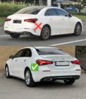 Mercedes A-class W177 2018- Original Schmutzfänger Premium Sedan (für Base, 4 Stk) Foto 3