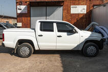 Volkswagen Amarok 2010-2022 Windabweiser mit Chromleiste (4 Stk, Niken) Foto 6