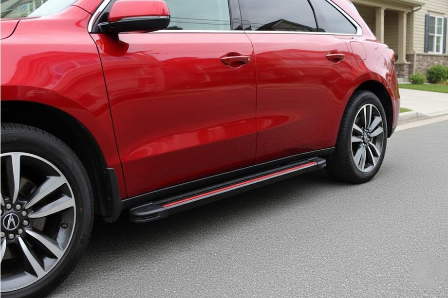 Acura MDX 2013-2020 Seitenschweller Maya Red (2 Stk., Aluminium) Foto 1