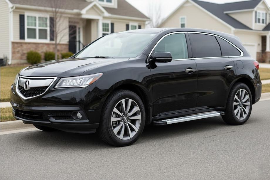 Acura MDX 2013-2020 Seitenschweller Maya V2 (2 Stk., Aluminium) Image