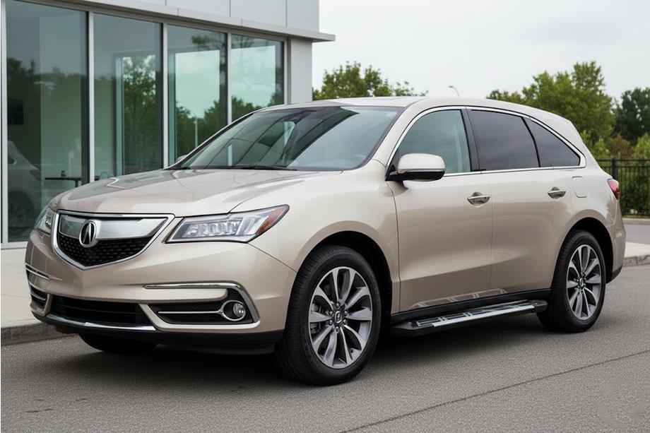 Acura MDX 2013-2020 Seitenschweller Sunrise (2 Stk., Aluminium) Image