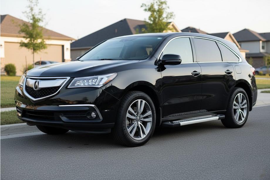 Acura MDX 2013-2020 Seitenschweller Vision New Grey (2 Stk., Aluminium) Image