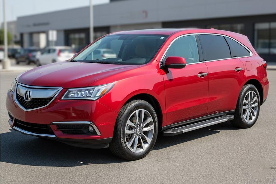 Acura MDX 2013-2020 Seitenschweller RedLine V1 (2 Stk., Aluminium) Image