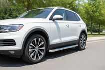 Acura MDX 2013-2020 Seitenschweller Maydos V2 (2 Stk., Aluminium & Edelstahl) Foto 1