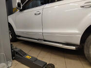 Audi Q7 2005-2015 Seitenschweller Mevsim Grey (2 Stk., Aluminium) Foto 2
