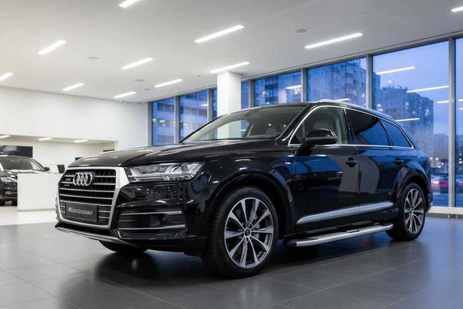 Audi Q7 2015–2026 Seitenschweller Mevsim Grey (2 Stk., Aluminium) Image