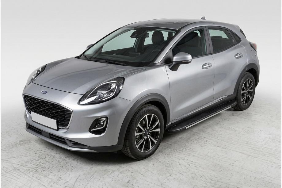 Ford Puma 2019- Seitenschweller Bosphore Grey (2 Stk., Aluminium) Image