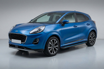 Ford Puma 2019- Seitenschweller Maya Blue (2 Stk., Aluminium) Foto 1