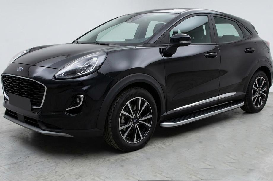 Ford Puma 2019- Seitenschweller Tayga Grey (2 Stk., Aluminium) Image