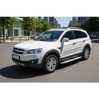 Seitenschweller Mevsim Grey (2 Stk., Aluminium) Chevrolet Captiva 2006-2019 Foto 1