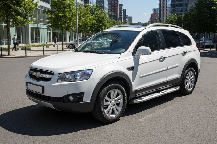 Chevrolet Captiva 2006-2019 Seitenschweller Mevsim Grey (2 Stk., Aluminium) Foto 1