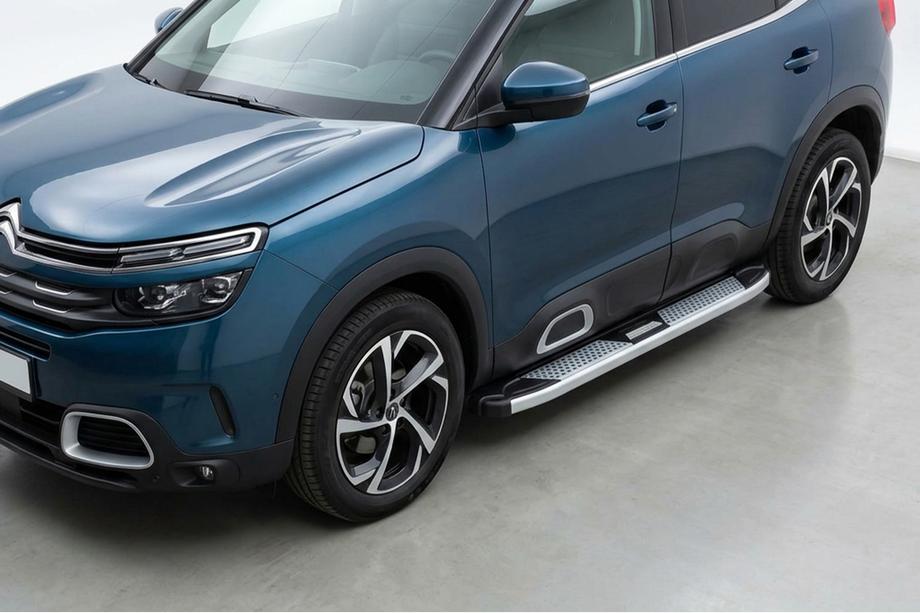 Citroen C5 Aircross 2017-2025 Seitenschweller Mevsim Grey (2 Stk., Aluminium) Foto 1