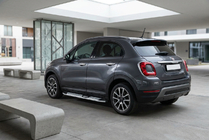 Fiat 500X 2014-2024 Seitenschweller Mevsim Grey (2 Stk., Aluminium) Foto 1