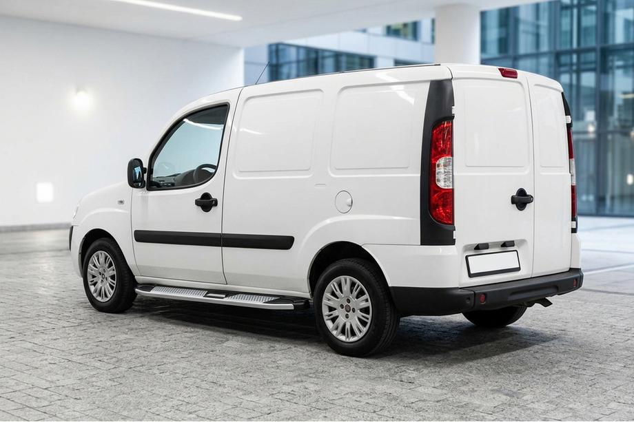 Fiat Doblo I 2001-2005 Seitenschweller Mevsim Grey (2 Stk., Aluminium) Image