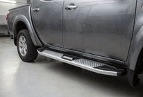 Fiat Fullback 2016- Seitenschweller Mevsim Grey (2 Stk., Aluminium) Foto 1
