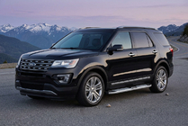 Ford Explorer 2011-2019 Seitenschweller Mevsim Grey (2 Stk., Aluminium) Foto 1
