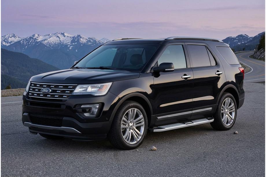 Ford Explorer 2011-2019 Seitenschweller Mevsim Grey (2 Stk., Aluminium) Image