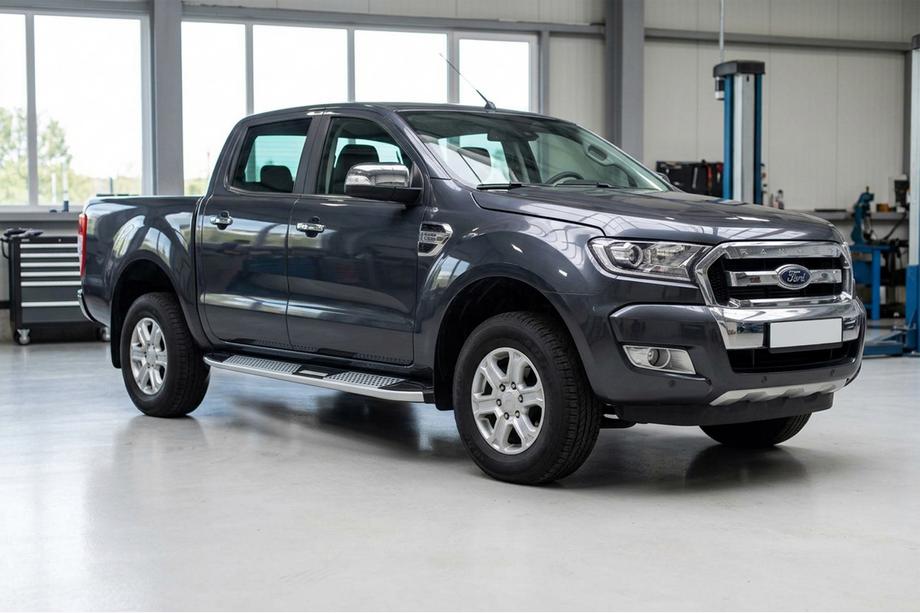 Ford Ranger 2011–2022 Seitenschweller Mevsim Grey (2 Stk., Aluminium) Image