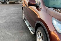 Honda CRV 2012-2016 Seitenschweller Mevsim Grey (2 Stk., Aluminium) Foto 3