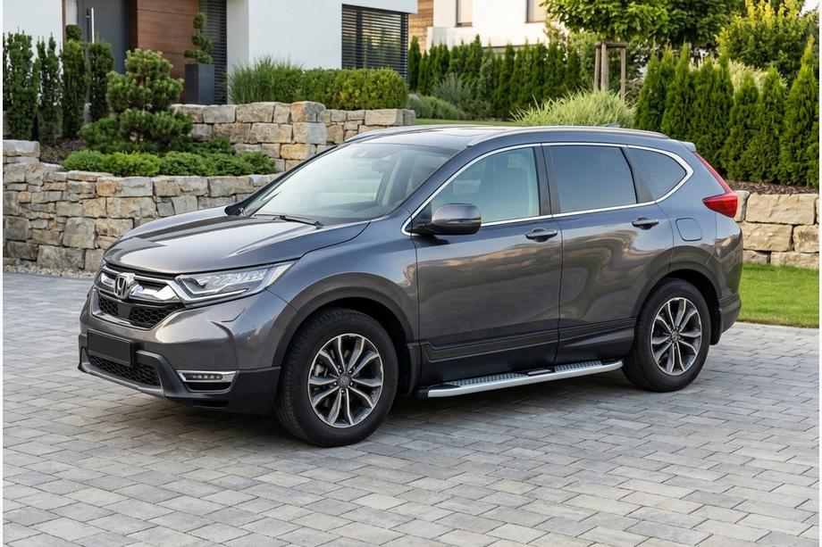 Honda CRV 2017-2022 Seitenschweller Mevsim Grey (2 Stk., Aluminium) Image