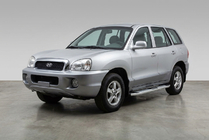 Hyundai Santa Fe 1 2000-2006 Seitenschweller Mevsim Grey (2 Stk., Aluminium) Foto 1