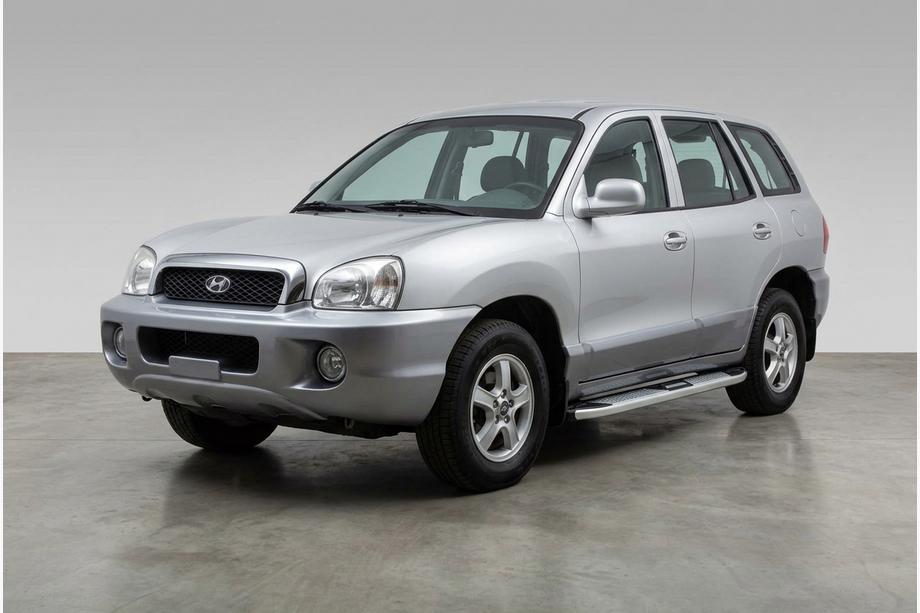 Hyundai Santa Fe 1 2000-2006 Seitenschweller Mevsim Grey (2 Stk., Aluminium) Image