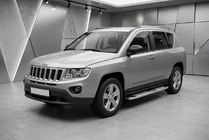 Jeep Compass 2006-2016 Seitenschweller Mevsim Grey (2 Stk., Aluminium) Foto 1