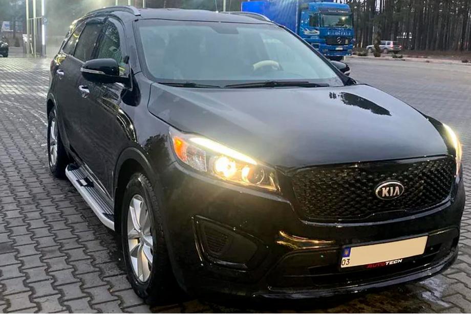 Kia Sorento III UM 2014-2020 Seitenschweller Mevsim Grey (2 Stk., Aluminium) Foto 5