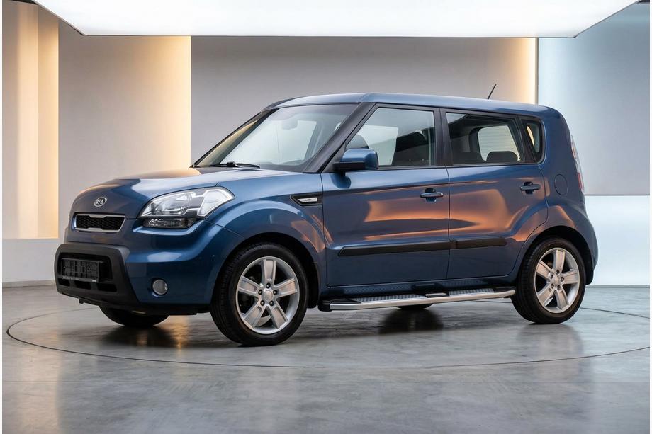Kia Soul I 2008-2013 Seitenschweller Mevsim Grey (2 Stk., Aluminium) Image