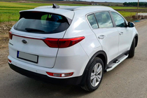 Kia Sportage 2015-2021 Seitenschweller Mevsim Grey (2 Stk., Aluminium) Foto 5