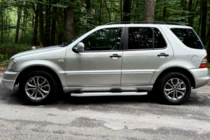 Mercedes ML W163 1997-2005 Seitenschweller Mevsim Grey (2 Stk., Aluminium) Foto 3