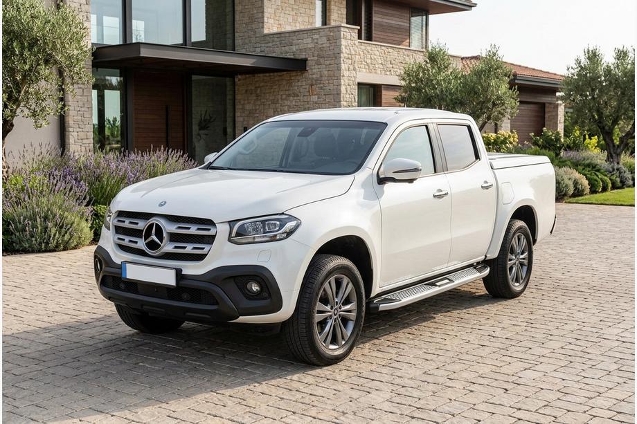 Mercedes X class 2017-2020 Seitenschweller Mevsim Grey (2 Stk., Aluminium) Image
