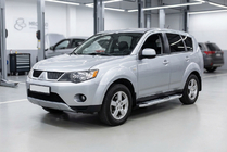 Mitsubishi Outlander 2006-2012 Seitenschweller Mevsim Grey (2 Stk., Aluminium) Foto 1