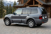 Mitsubishi Pajero Wagon III 1999-2006 Seitenschweller Mevsim Grey (2 Stk., Aluminium) Foto 1