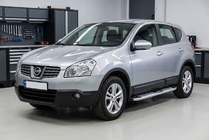 Nissan Qashqai 2007-2010 Seitenschweller Mevsim Grey (2 Stk., Aluminium) Foto 1