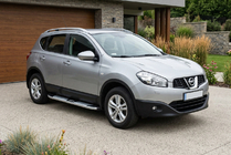 Nissan Qashqai 2010-2014 Seitenschweller Mevsim Grey (2 Stk., Aluminium) Foto 1