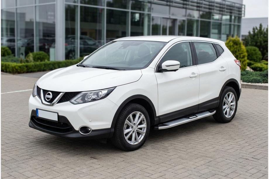 Nissan Qashqai 2014-2021 Seitenschweller Mevsim Grey (2 Stk., Aluminium) Image