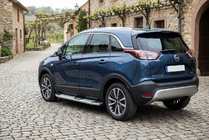 Opel Crossland X 2017-2024 Seitenschweller Mevsim Grey (2 Stk., Aluminium) Foto 1