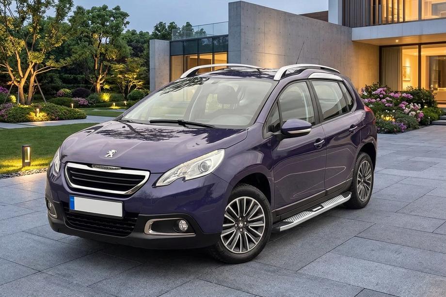 Peugeot 2008 2013-2019 Seitenschweller Mevsim Grey (2 Stk., Aluminium) Image