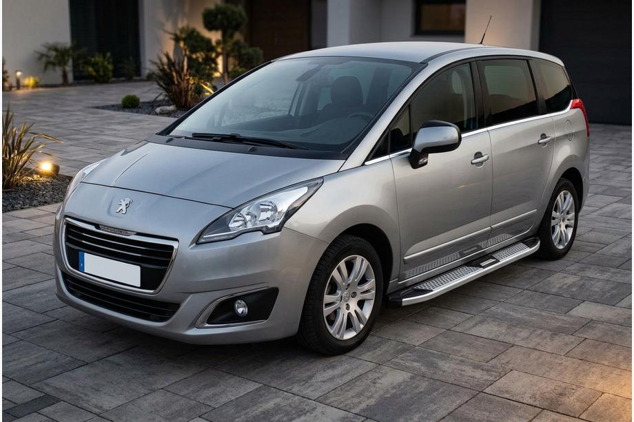 Peugeot 5008 2009-2016 Seitenschweller Mevsim Grey (2 Stk., Aluminium) Foto 1