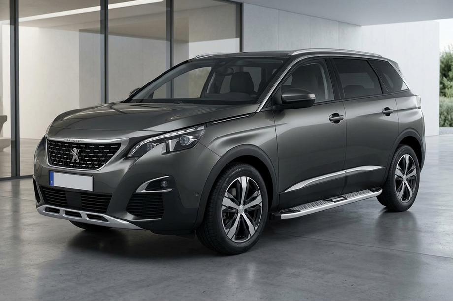 Peugeot 5008 2016-2023 Seitenschweller Mevsim Grey (2 Stk., Aluminium) Image
