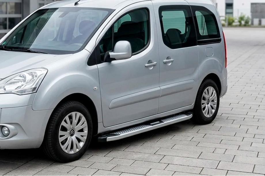 Peugeot Partner Tepee 2008-2018 Seitenschweller Mevsim Grey (2 Stk., Aluminium) Image