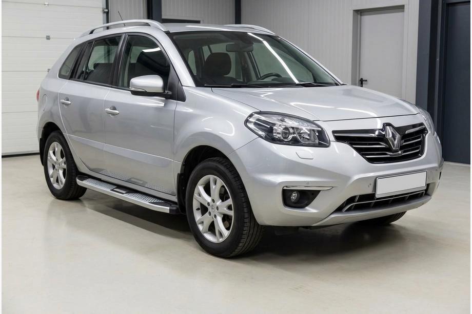 Renault Koleos 2008-2016 Seitenschweller Mevsim Grey (2 Stk., Aluminium) Image