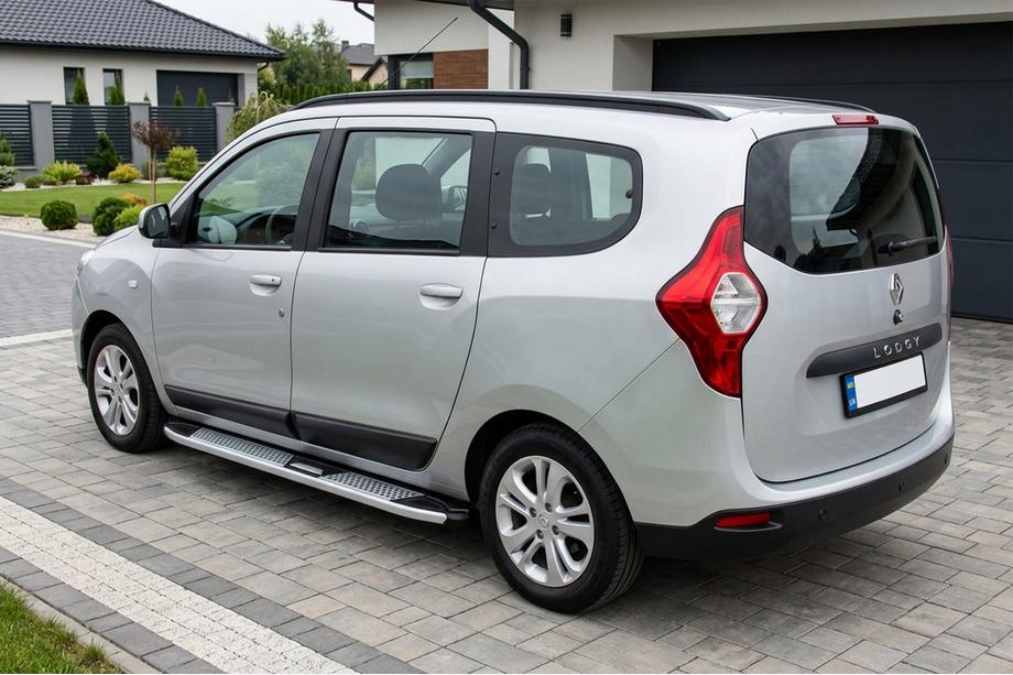 Renault Lodgy 2013-2022 Seitenschweller Mevsim Grey (2 Stk., Aluminium) Image
