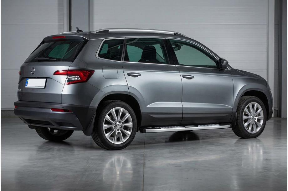 Skoda Karoq 2018- Seitenschweller Mevsim Grey (2 Stk., Aluminium) Foto 1