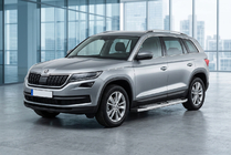 Skoda Kodiaq 2016-2023 Seitenschweller Mevsim Grey (2 Stk., Aluminium) Foto 1