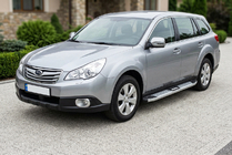 Subaru Outback 2009-2014 Seitenschweller Mevsim Grey (2 Stk., Aluminium) Foto 1