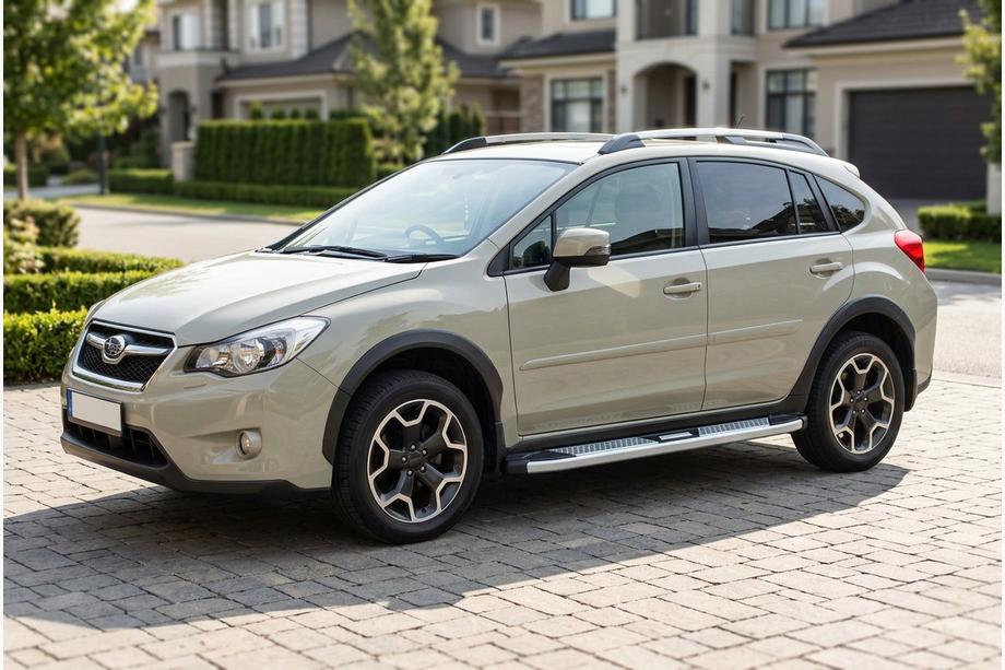 Subaru XV 2011-2017 Seitenschweller Mevsim Grey (2 Stk., Aluminium) Image