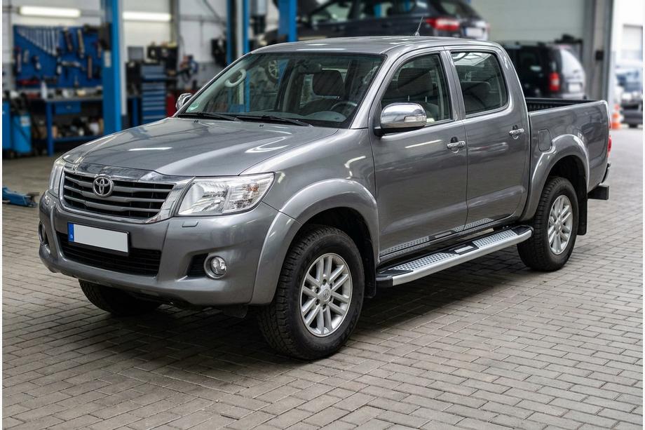 Toyota Hilux 2006-2015 Seitenschweller Mevsim Grey (2 Stk., Aluminium) Image